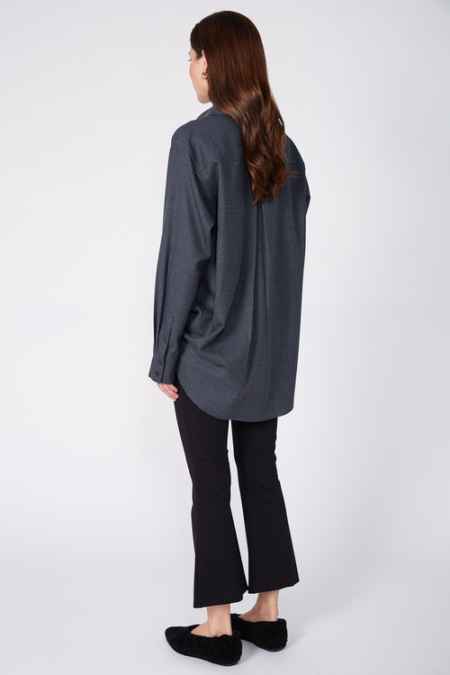 kick flare pant / black