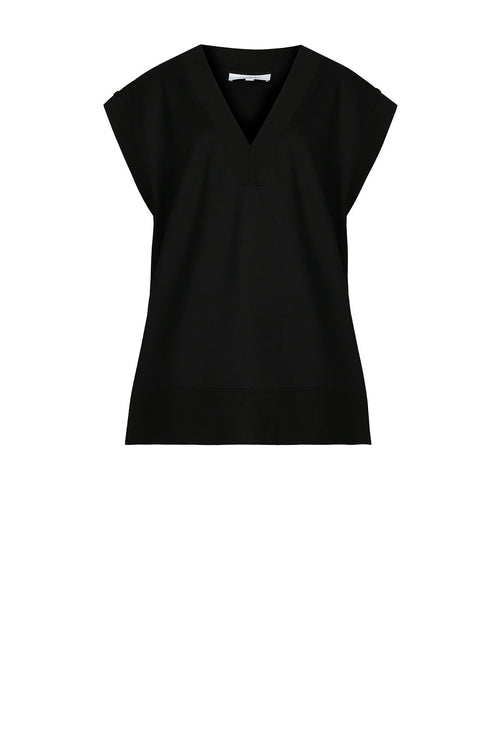 lesson sweat vest / black