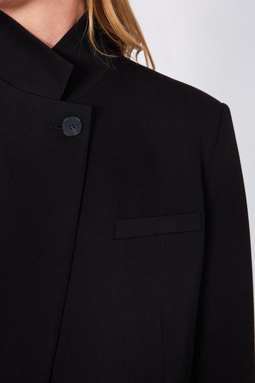 level blazer / black