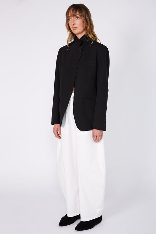 level blazer / black
