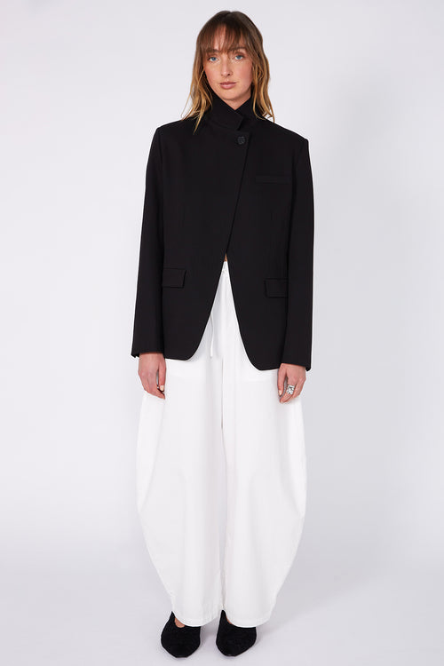level blazer / black