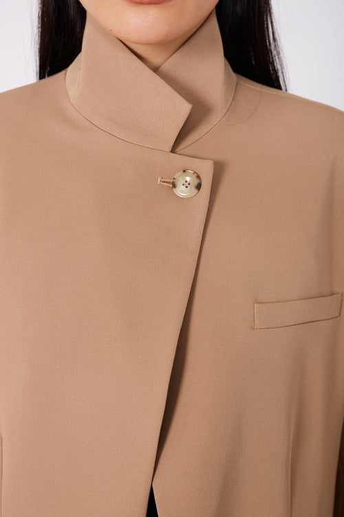 level blazer / camel