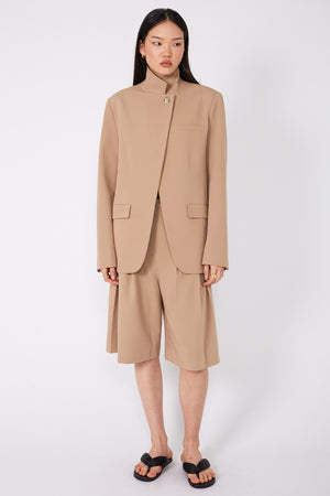 level blazer / camel