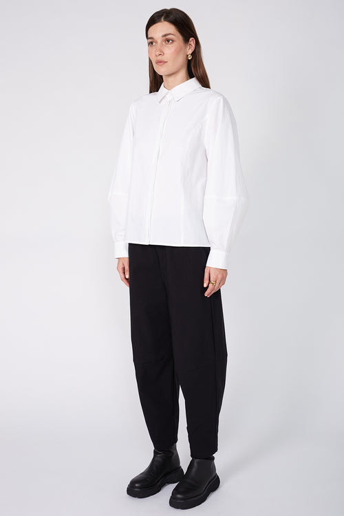 logical shirt / white