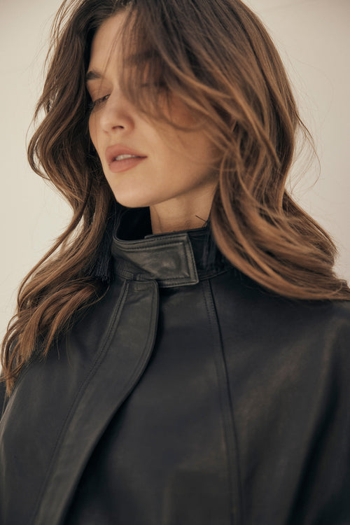 luxe bomber / black