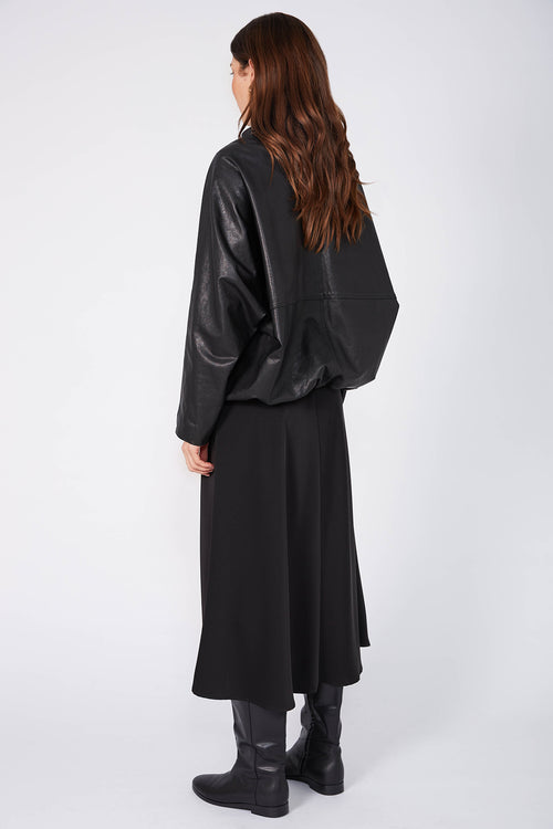 luxe bomber / black