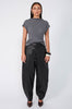 luxe encased pant / black