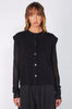 mantle vest / black