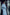 margin trench coat / washed blue denim