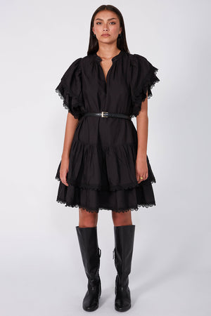 mirror dress / black