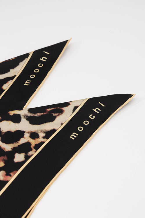 animal silk scarf / animal print