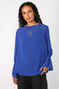 brilliance top / capri blue