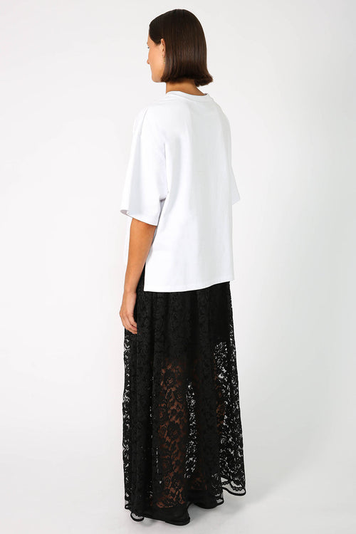 cohesive lace skirt / black lace