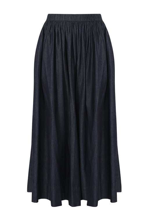 cohesive skirt / dark indigo