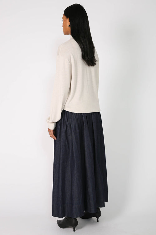 cohesive skirt / dark indigo