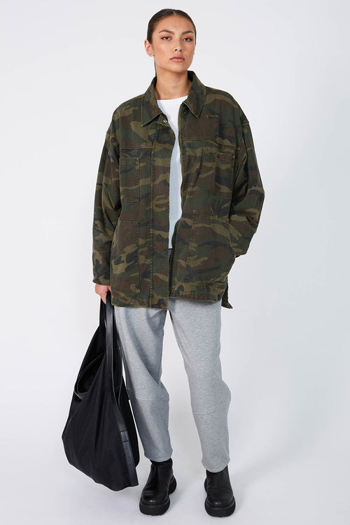 furthering track pant / grey marle