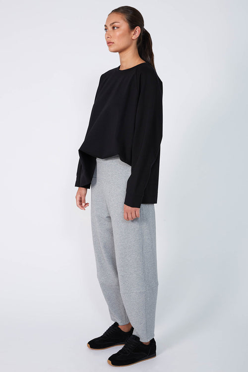 furthering track pant / grey marle