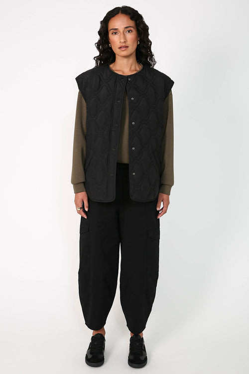 global pant / black