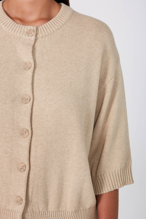 incite cardi / natural marle