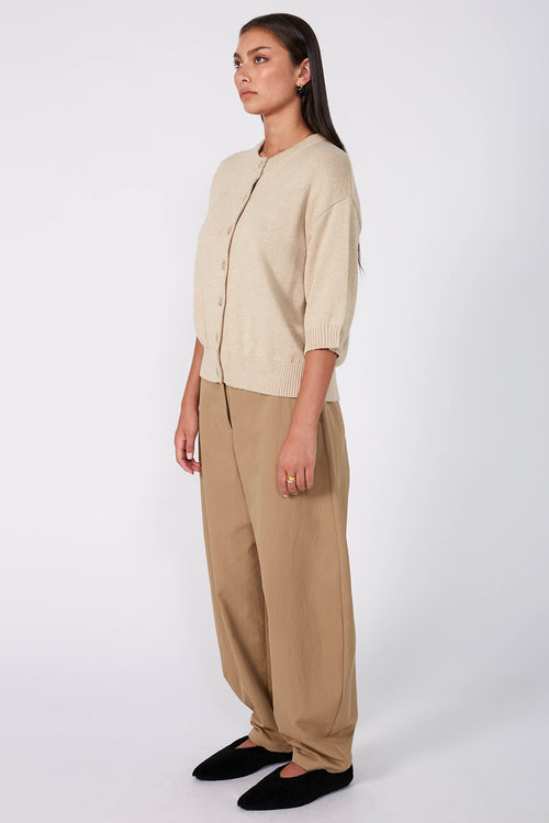 incite cardi / natural marle