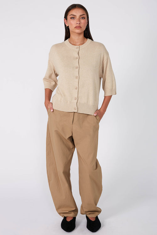 incite cardi / natural marle