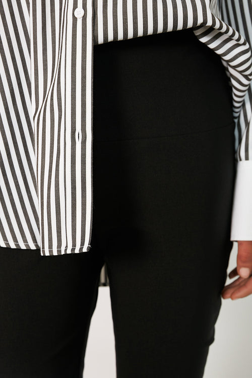key capri pant / black