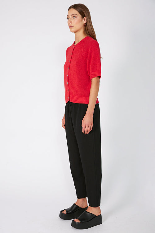 lea cardi / chilli red