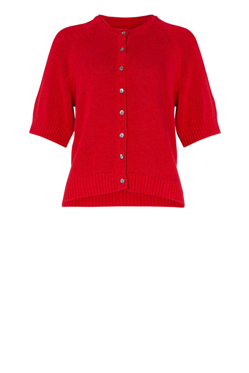 lea cardi / chilli red