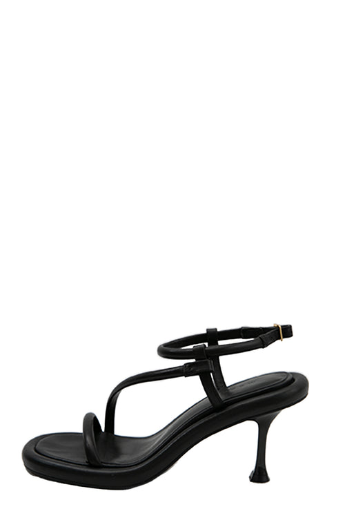 loft ankle strap heel / black