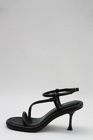 loft ankle strap heel / black