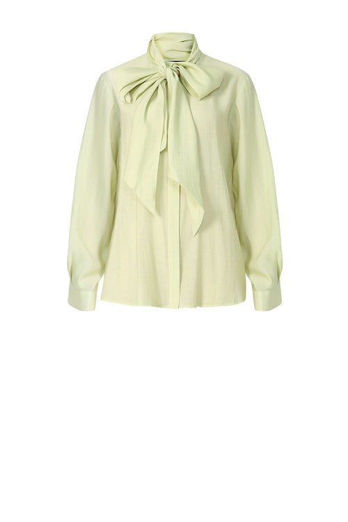 onsen shirt / pale citron