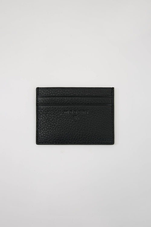 pebble card holder / black
