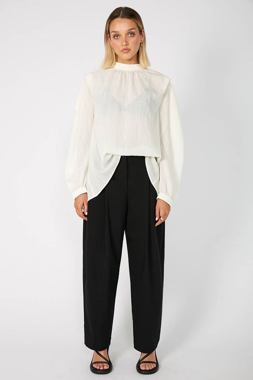 pillar pant / black