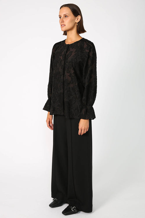 quarrel top / black