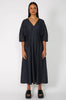 ravine midi dress / dark indigo