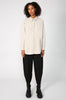 roam shirt / parchment beige
