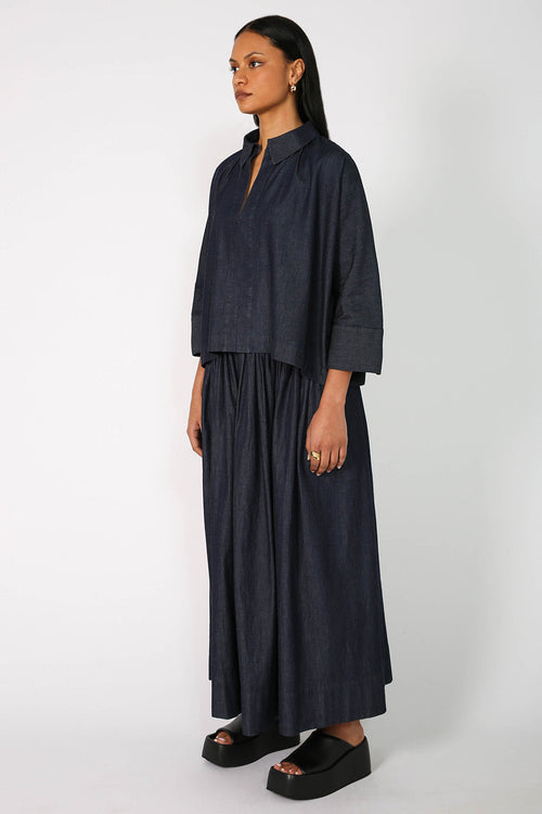 scarp top / dark indigo
