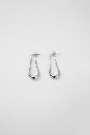 spate earring / silver