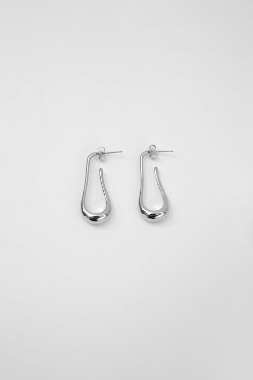 spate earring / silver