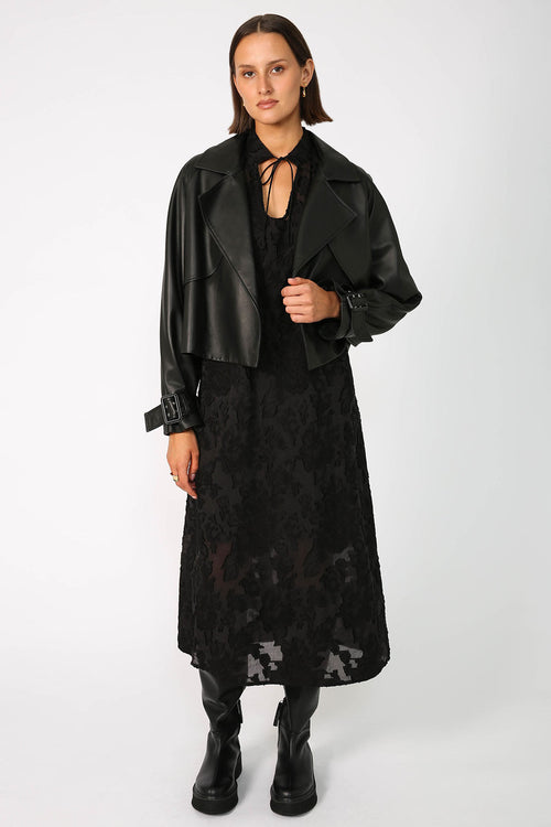 stasis dress / black