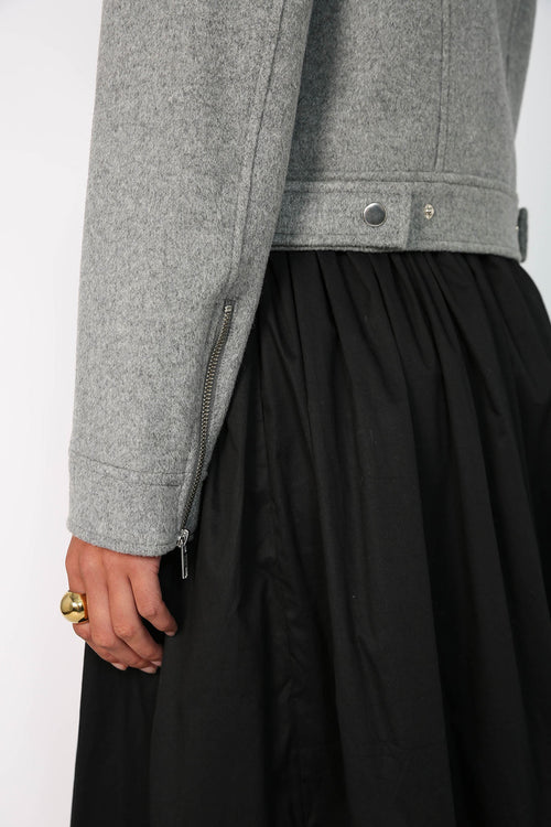 triumph jacket / grey marle
