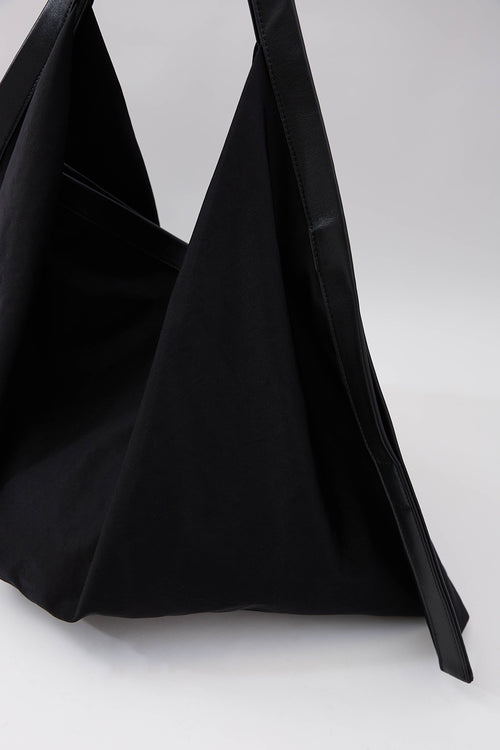 origami tote bag / black