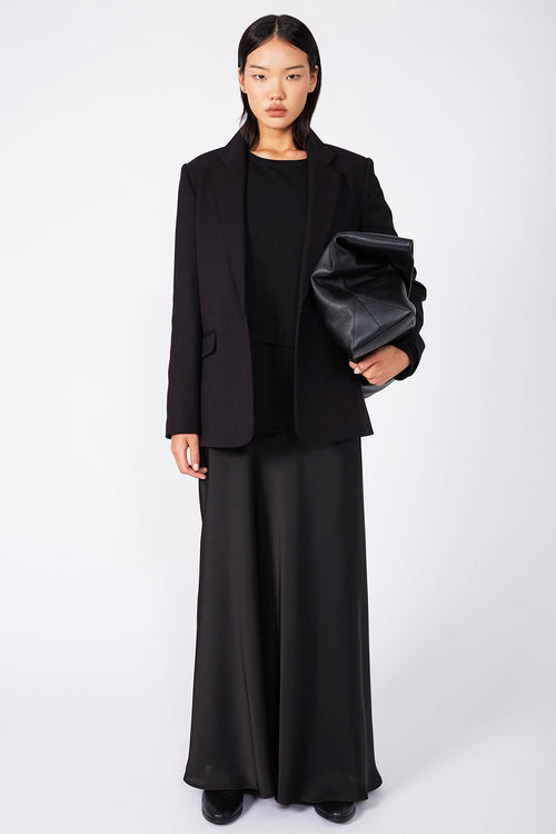 overturn top / black