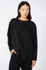 overturn top / black