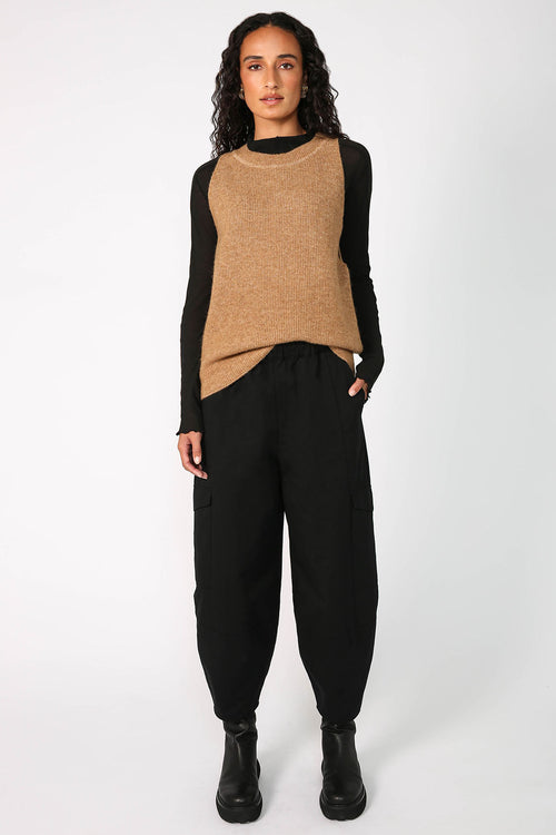 phase vest / camel marle