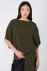 prompt tie sweater / olive green