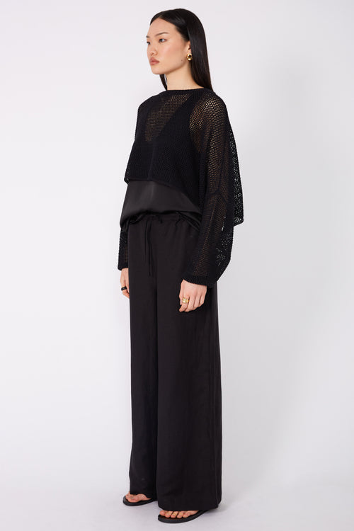 ranging pant / black