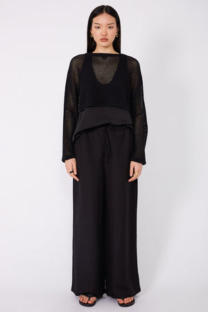 ranging pant / black