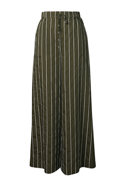 ranging pant / khaki|white stripe