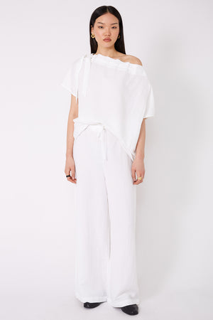 ranging pant / white